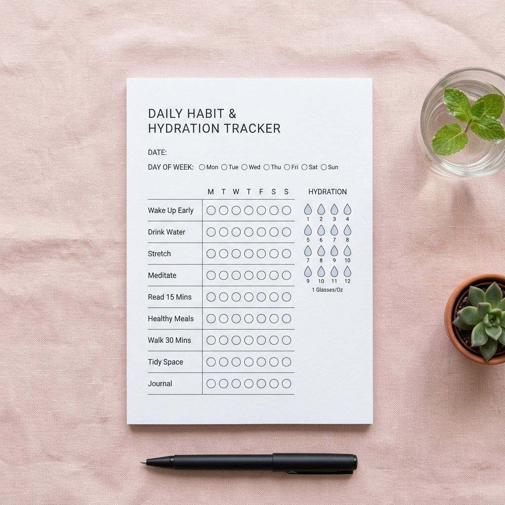 Habit + Hydration Tracker